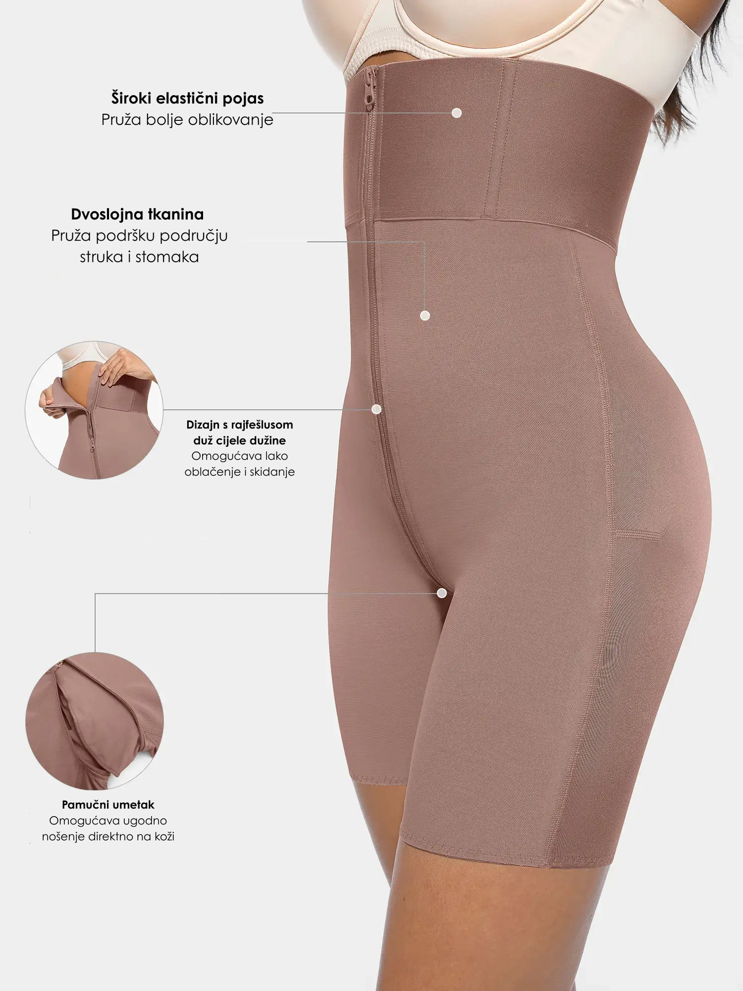 EvaShape™ – Steznik za Oblikovanje Trbuha i Podizanje Stražnjice