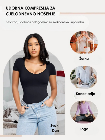 Lily Bodi Za Oblikovanje Figure Sa Kopčanjem