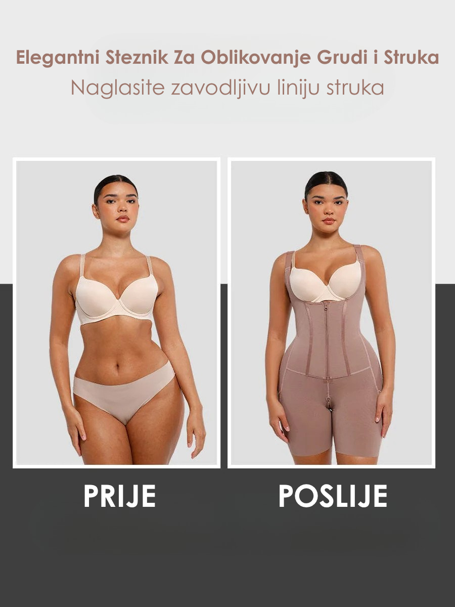 Elegantni Steznik Za Oblikovanje Grudi i Struka