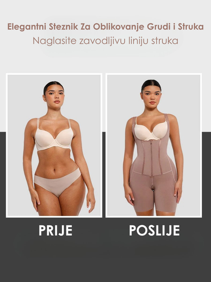 Elegantni Steznik Za Oblikovanje Grudi i Struka