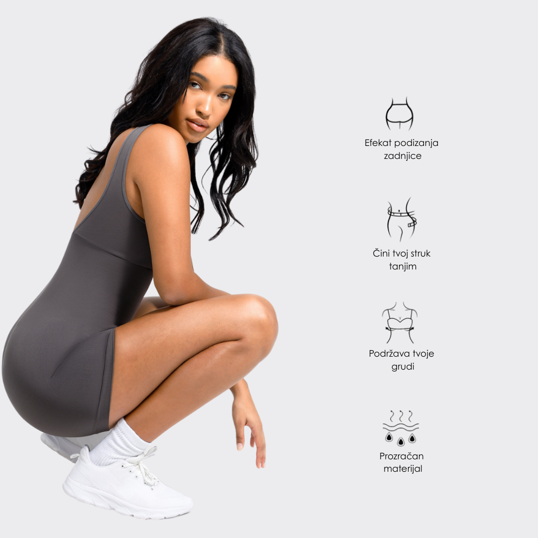 Celine™ U-Back Slimming Kombinezon Bez Šavova