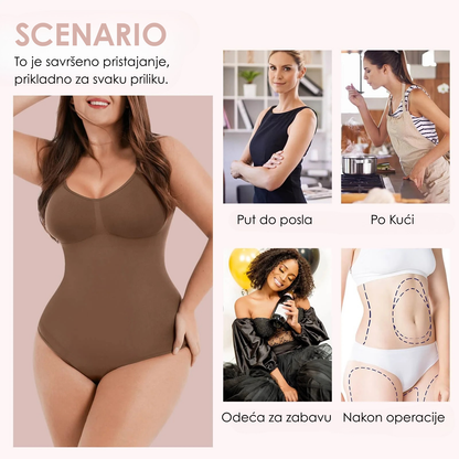 Luna Jednodjelni Tanga Bodi Za Oblikovanje Tijela