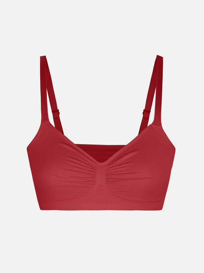 Feelingirl Everyday Wireless Bra Unlined Soft Bra