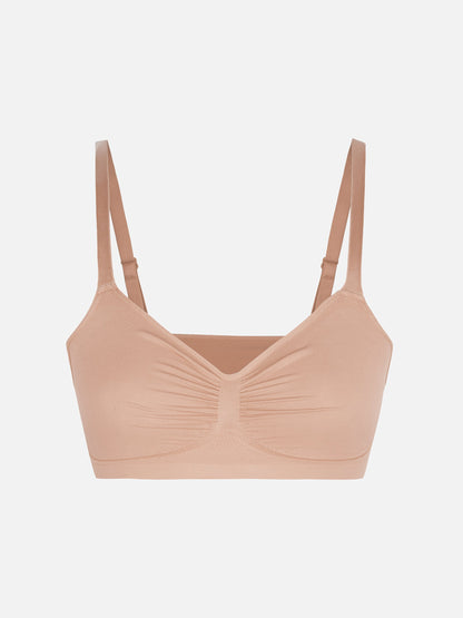 Feelingirl Everyday Wireless Bra Unlined Soft Bra