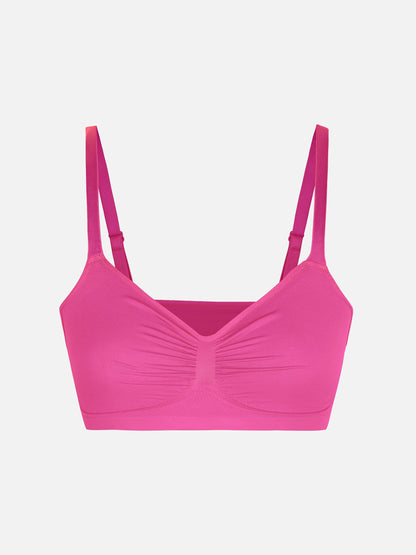 Feelingirl Everyday Wireless Bra Unlined Soft Bra