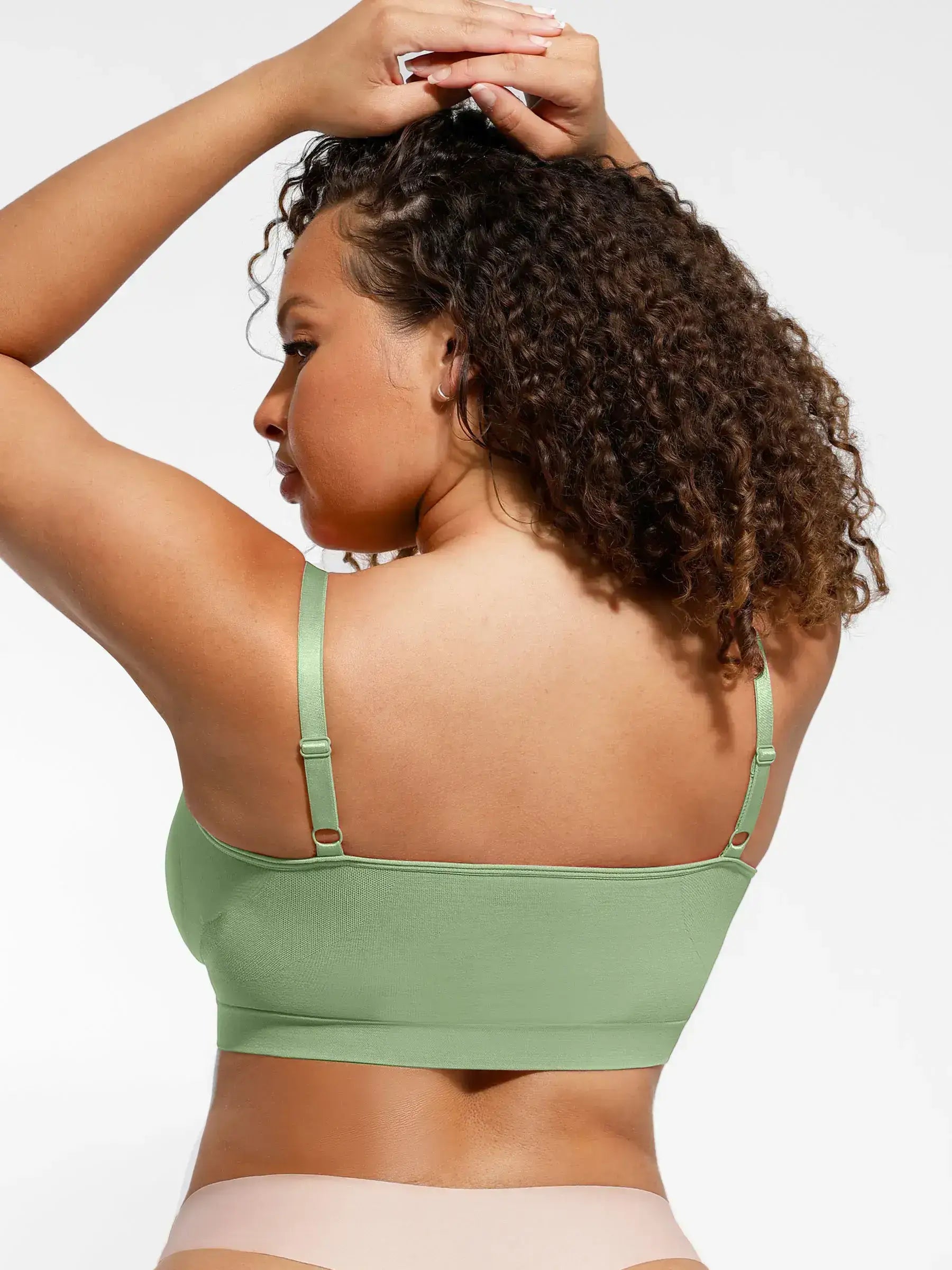 Feelingirl Everyday Wireless Bra Unlined Soft Bra