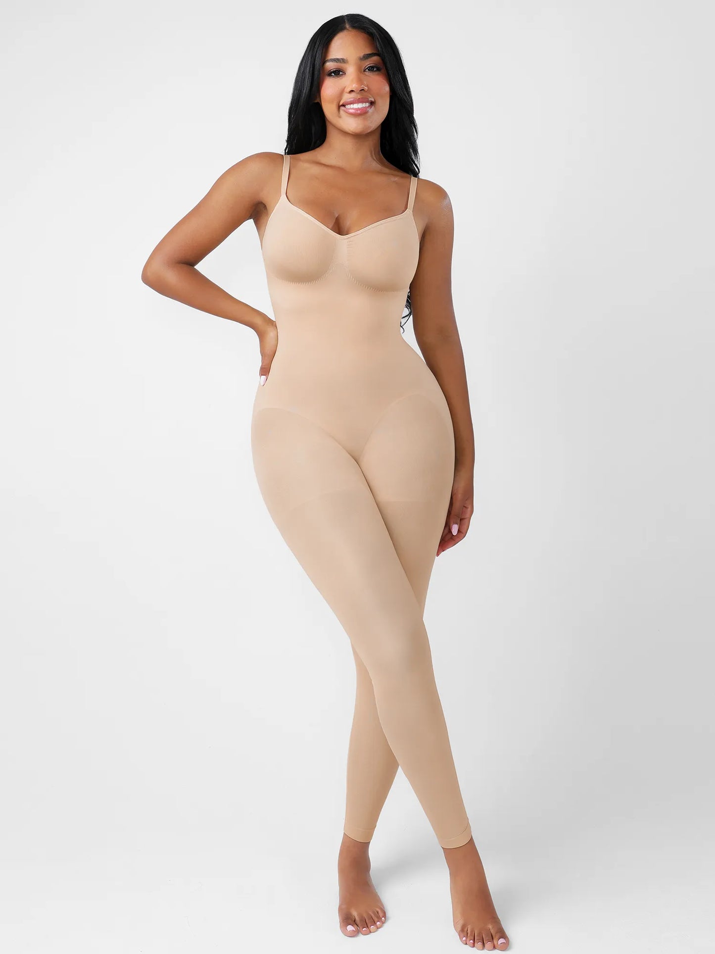 Feelingirl Seamless Full Coverage Shaping Bodysuit