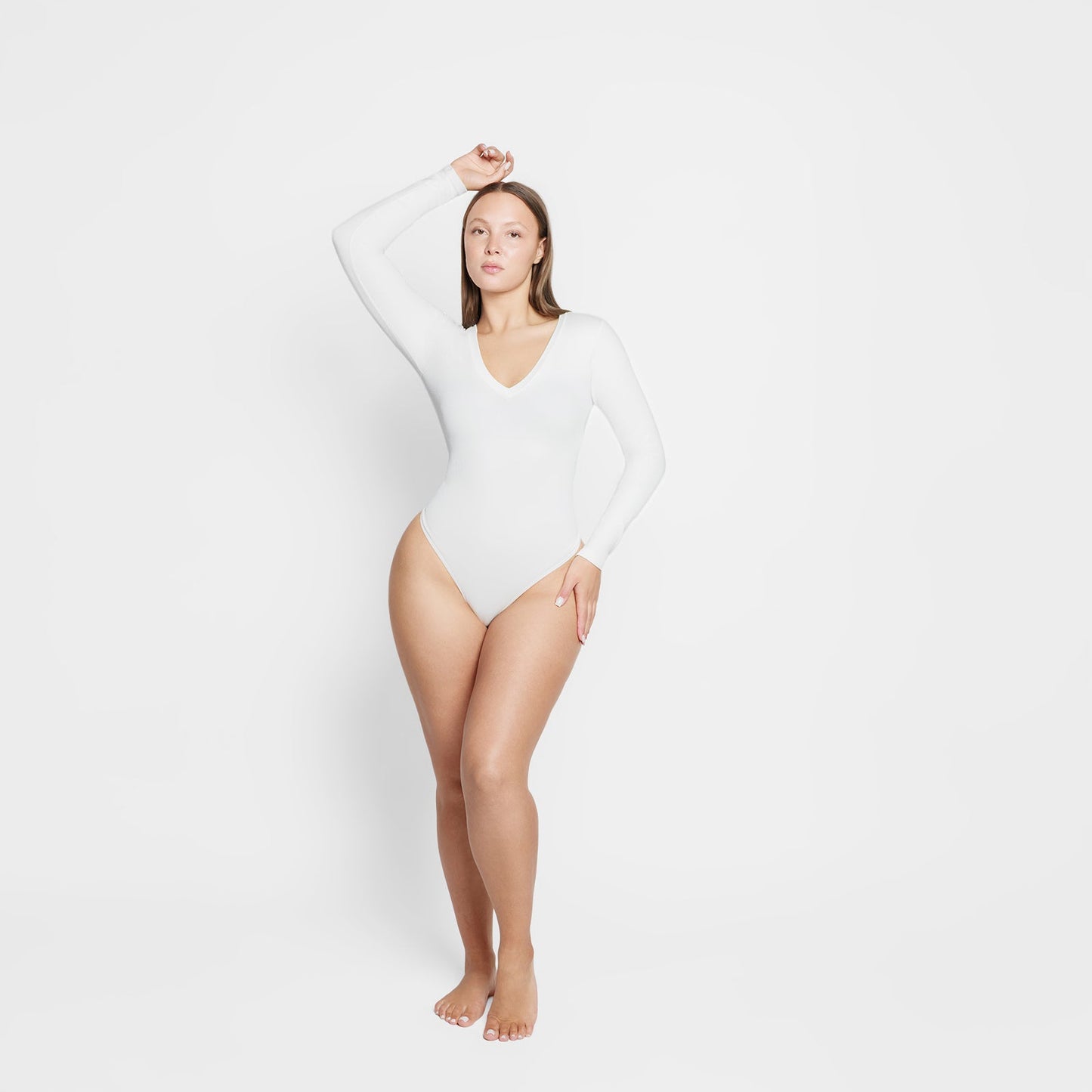 Emma V-Izrez Bodi sa Kontrolom Struka