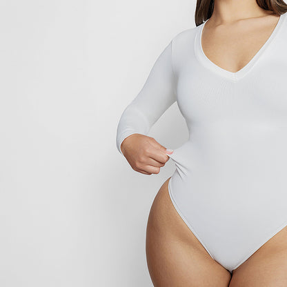 Emma V-Izrez Bodi sa Kontrolom Struka